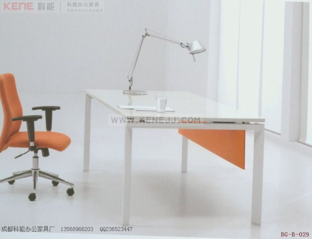 BG-B-029办公家具,办公桌,电脑桌,钢架桌,时尚电脑办公桌