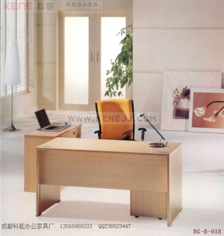 BG-B-018办公家具,办公桌,电脑桌,标准办公电脑桌,职员桌