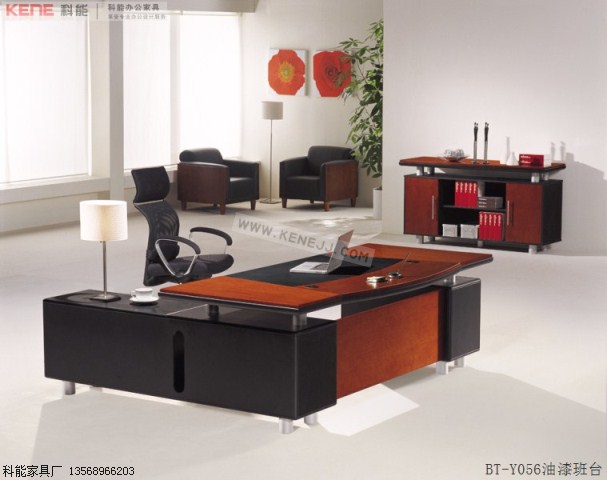BT-Y056油漆班台,实木班台,办公班台,老板桌