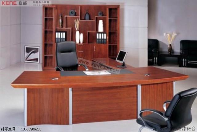 BT-Y049油漆班台,老板桌,实木班台,经理桌